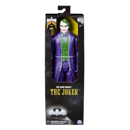 DC Comics The Dark Knight - The Joker Actionfigur bekannt aus der legendären The Dark Knight Trilogie in 30cm. Ab 3 Jahren von DC Comics