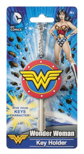 DC Wonder Woman Logo Soft Touch PVC Schlüsselhalter von DC