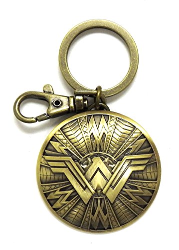DC Wonder Woman Schlüsselanhänger, Zinn, Gold, 7,6 cm DC Wonder Woman Schlüsselanhänger, Zinn, Gold, 7,6 cm von DC Universe