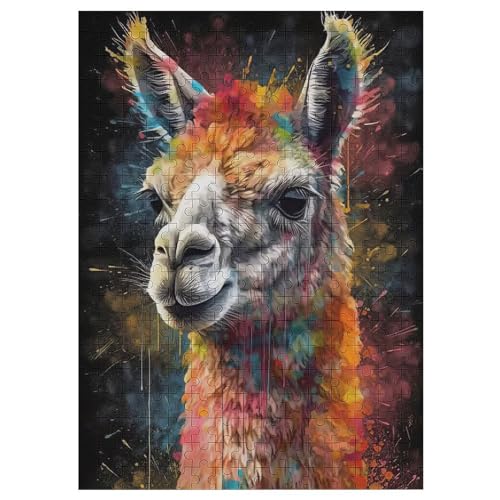 300 Teile Puzzle Für Jugendliche,Alpaka Puzzles,Erwachsenenpuzzle,Holzpuzzles,Dekompressionsspiel,Spielzeugpuzzles 42×30cm 300 Teile Puzzle Für Jugendliche,Alpaka Puzzles,Erwachsenenpuzzle,Holzpuzzles,Dekompressionsspiel,Spielzeugpuzzles 42×30cm von DCCCY