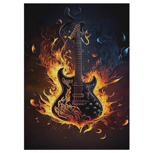 300-teiliges Puzzle Für Erwachsene, Gitarren -Puzzles, Dekompressionsspiel, Spielzeugpuzzles, Geburtstagsgeschenke 42×30cm 300-teiliges Puzzle Für Erwachsene, Gitarren -Puzzles, Dekompressionsspiel, Spielzeugpuzzles, Geburtstagsgeschenke 42×30cm von DCCCY