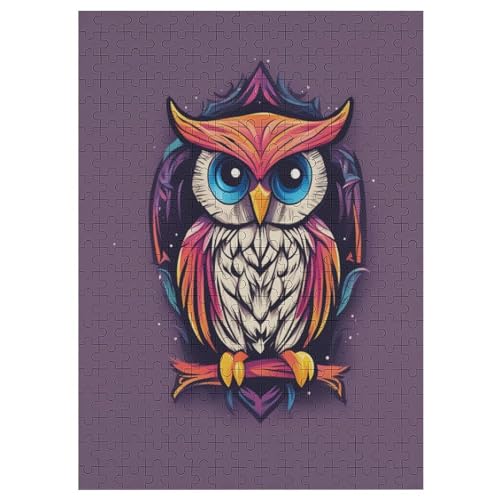 300-teiliges Puzzle Für Erwachsene, Owl -Puzzles, Dekompressionsspiel, Spielzeugpuzzles, Geburtstagsgeschenke 42×30cm 300-teiliges Puzzle Für Erwachsene, Owl -Puzzles, Dekompressionsspiel, Spielzeugpuzzles, Geburtstagsgeschenke 42×30cm von DCCCY