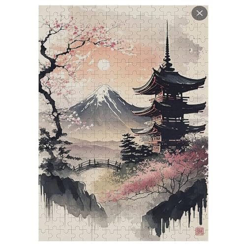 300-teiliges Puzzles, Japan Style -Puzzle Für Erwachsene Kinder,Holzbrettpuzzle,Erwachsenenpuzzles,Geschenke 42×30cm 300-teiliges Puzzles, Japan Style -Puzzle Für Erwachsene Kinder,Holzbrettpuzzle,Erwachsenenpuzzles,Geschenke 42×30cm von DCCCY