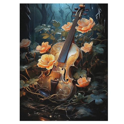 500 Teile Puzzle Für Erwachsene, Violin -Puzzles, Kinder HolzPuzzle, Kreatives Puzzle, Geschenk Für Freunde Und Familie 55×41cm 500 Teile Puzzle Für Erwachsene, Violin -Puzzles, Kinder HolzPuzzle, Kreatives Puzzle, Geschenk Für Freunde Und Familie 55×41cm von DCCCY