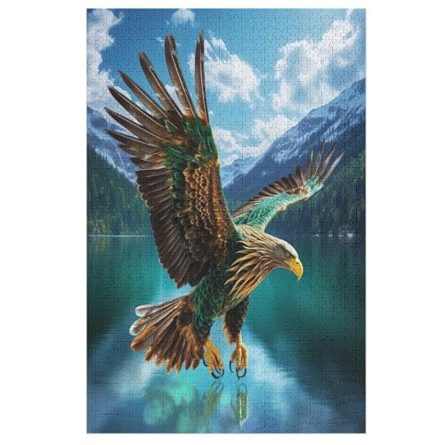 Adler Puzzle 1000 Teile, Holzpuzzle Herausforderndes Geschicklichkeitsspiel Für Die Ganze Familie, Kinder Erwachsenenpuzzle Ab 12 Jahren 78×53cm Adler Puzzle 1000 Teile, Holzpuzzle Herausforderndes Geschicklichkeitsspiel Für Die Ganze Familie, Kinder Erwachsenenpuzzle Ab 12 Jahren 78×53cm von DCCCY