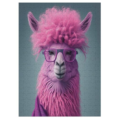 Alpaca Holzpuzzle Für Erwachsene Teenager Stress Abbauen Familien-Puzzlespiel Poster 300-teiliges Puzzle Kinder Lernspiel 42×30cm Alpaca Holzpuzzle Für Erwachsene Teenager Stress Abbauen Familien-Puzzlespiel Poster 300-teiliges Puzzle Kinder Lernspiel 42×30cm von DCCCY