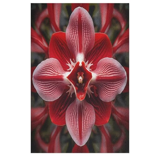 Blume-Puzzlespiel Aus Holz, 1000 Puzzleteile, Puzzle Für Teenager Und Erwachsene, Kreatives Spielzeug, Puzzles, 78×53cm von DCCCY