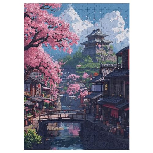 Cherry Tree Japan Art Holzpuzzle 300 Teile, Knobelspiele Für Erwachsene, Teenager, Puzzles Unmögliche - Kinder Puzzle Zimmer Deko 42×30cm Cherry Tree Japan Art Holzpuzzle 300 Teile, Knobelspiele Für Erwachsene, Teenager, Puzzles Unmögliche - Kinder Puzzle Zimmer Deko 42×30cm von DCCCY