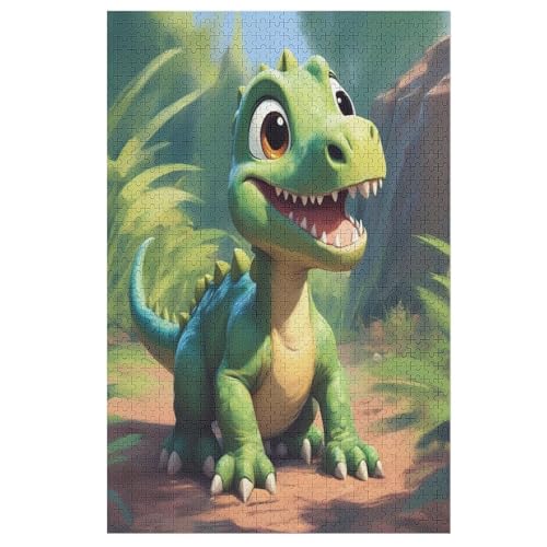 Dinosaurier Puzzle, Puzzles Für Erwachsene Kinder, 1000 Teile Holzpuzzle, Für Jugendliche Herausforderungsspielzeug 78×53cm Dinosaurier Puzzle, Puzzles Für Erwachsene Kinder, 1000 Teile Holzpuzzle, Für Jugendliche Herausforderungsspielzeug 78×53cm von DCCCY