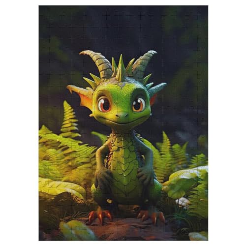 Drache Puzzle, Puzzles Für Erwachsene Kinder, 300 Teile Holzpuzzle, Für Jugendliche & Erwachsene Herausforderungsspielzeug 42×30cm Drache Puzzle, Puzzles Für Erwachsene Kinder, 300 Teile Holzpuzzle, Für Jugendliche & Erwachsene Herausforderungsspielzeug 42×30cm von DCCCY