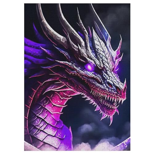 Drache Puzzles 300 Teile Für Jugendliche Kreatives Holzpuzzlespielzeug Familienspiel Schwierigkeitsgrad Herausforderungspuzzles 42×30cm Drache Puzzles 300 Teile Für Jugendliche Kreatives Holzpuzzlespielzeug Familienspiel Schwierigkeitsgrad Herausforderungspuzzles 42×30cm von DCCCY