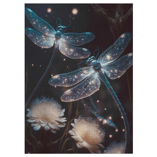 Dragonfly Puzzles 300 Teile Erwachsener Kniffel Spaß Für Die Ganze Familie, Holzpuzzle Kinder Erwachsene, Impossible Puzzle Schwer 42×30cm Dragonfly Puzzles 300 Teile Erwachsener Kniffel Spaß Für Die Ganze Familie, Holzpuzzle Kinder Erwachsene, Impossible Puzzle Schwer 42×30cm von DCCCY