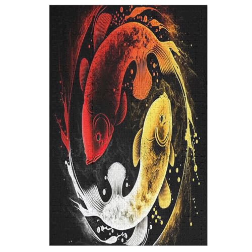 Fisch Puzzle 1000 Teile, Holzpuzzle Für Erwachsene Kinder, Impossible Puzzles, Geschicklichkeitsspiel Für Die Ganze Familie 78×53cm Fisch Puzzle 1000 Teile, Holzpuzzle Für Erwachsene Kinder, Impossible Puzzles, Geschicklichkeitsspiel Für Die Ganze Familie 78×53cm von DCCCY