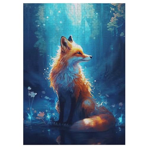 Fuchs Holzpuzzle 300 Teile Klassische Puzzles Erwachsene Kinder Puzzle DIY Kit Holzspielzeug Einzigartiges Geschenk 42×30cm Fuchs Holzpuzzle 300 Teile Klassische Puzzles Erwachsene Kinder Puzzle DIY Kit Holzspielzeug Einzigartiges Geschenk 42×30cm von DCCCY