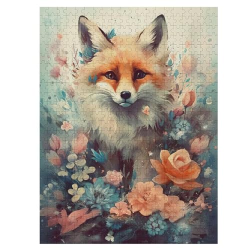 Fuchs-Puzzlespiel Aus Holz, 500 Puzzleteile, Kreatives Puzzle Für Teenager Und Erwachsene, Kreatives Spielzeug, Puzzles, 55×41cm Fuchs-Puzzlespiel Aus Holz, 500 Puzzleteile, Kreatives Puzzle Für Teenager Und Erwachsene, Kreatives Spielzeug, Puzzles, 55×41cm von DCCCY