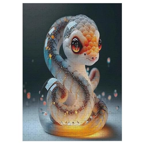 Für Erwachsene 300-Teiliges Snake -Puzzles, Holzbrett-Puzzle, Für Kinder, Geschenke, 42×30cm Für Erwachsene 300-Teiliges Snake -Puzzles, Holzbrett-Puzzle, Für Kinder, Geschenke, 42×30cm von DCCCY