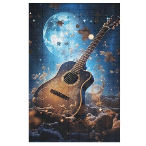 Galaxie Gitarre 1000 Teile Premium-Puzzles Für Erwachsene Kinder- Holzpuzzles Spaß Und Lernspiele - Perfekte Puzzle-Geschenke 78×53cm Galaxie Gitarre 1000 Teile Premium-Puzzles Für Erwachsene Kinder- Holzpuzzles Spaß Und Lernspiele - Perfekte Puzzle-Geschenke 78×53cm von DCCCY