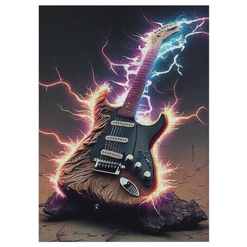 Guitars 300 Teile Puzzles, Wood Craft, Hochwertiges Modernes Puzzle, DIY, Für Erwachsene Und Kinder Ab 12 Jahren, 42×30cm Guitars 300 Teile Puzzles, Wood Craft, Hochwertiges Modernes Puzzle, DIY, Für Erwachsene Und Kinder Ab 12 Jahren, 42×30cm von DCCCY