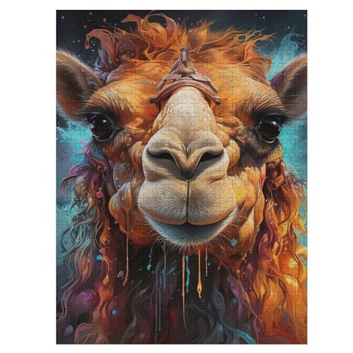Holzpuzzle 500 Teile, Alpaka Puzzles Erwachsene Und Kinder, Am Besten Für Die Familienspielsammlung 55×41cm Holzpuzzle 500 Teile, Alpaka Puzzles Erwachsene Und Kinder, Am Besten Für Die Familienspielsammlung 55×41cm von DCCCY