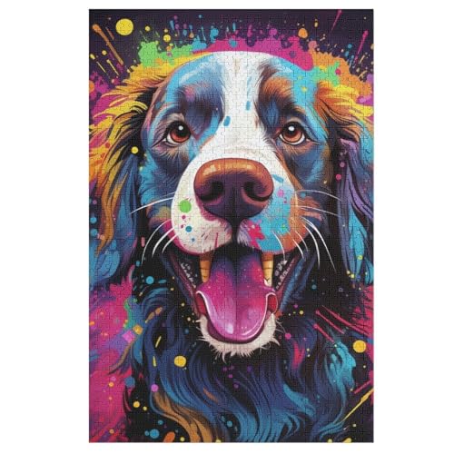 Holzpuzzle Hund Puzzle 1000 Teile Erwachsene Klassische Pädagogisches Spielzeug Kinder Lernspiel Herausforderndes Puzzles 78×53cm Holzpuzzle Hund Puzzle 1000 Teile Erwachsene Klassische Pädagogisches Spielzeug Kinder Lernspiel Herausforderndes Puzzles 78×53cm von DCCCY