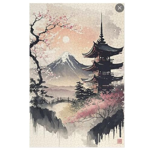 Holzpuzzle Japan Style Puzzle 1000 Teile Erwachsene Klassische Pädagogisches Spielzeug Kinder Lernspiel Herausforderndes Puzzles 78×53cm Holzpuzzle Japan Style Puzzle 1000 Teile Erwachsene Klassische Pädagogisches Spielzeug Kinder Lernspiel Herausforderndes Puzzles 78×53cm von DCCCY
