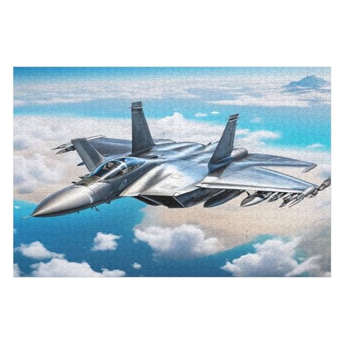 Holzpuzzle Kämpfer Puzzle 1000 Teile Erwachsene Klassische Pädagogisches Spielzeug Kinder Lernspiel Herausforderndes Puzzles （75×50cm） von DCCCY