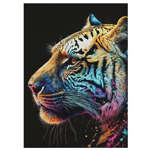 Holzpuzzle Tiger Puzzle 300 Teile Erwachsene Klassische Pädagogisches Spielzeug Kinder Lernspiel Herausforderndes Puzzles 42×30cm Holzpuzzle Tiger Puzzle 300 Teile Erwachsene Klassische Pädagogisches Spielzeug Kinder Lernspiel Herausforderndes Puzzles 42×30cm von DCCCY