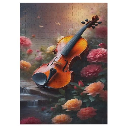 Holzpuzzle Violin Puzzle 300 Teile Erwachsene Klassische Pädagogisches Spielzeug Kinder Lernspiel Herausforderndes Puzzles 42×30cm Holzpuzzle Violin Puzzle 300 Teile Erwachsene Klassische Pädagogisches Spielzeug Kinder Lernspiel Herausforderndes Puzzles 42×30cm von DCCCY