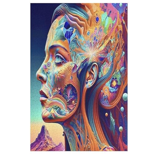 Holzpuzzles 1000 Teile Bunt -Puzzle Für Jungen Und Mädchen, Schwierigkeitsgrad, Lernspiele, Familienspielzeug 78×53cm Holzpuzzles 1000 Teile Bunt -Puzzle Für Jungen Und Mädchen, Schwierigkeitsgrad, Lernspiele, Familienspielzeug 78×53cm von DCCCY