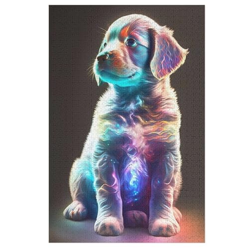 Holzpuzzles 1000 Teile Cute Hund -Puzzle Für Jungen Und Mädchen, Schwierigkeitsgrad, Lernspiele, Familienspielzeug 78×53cm Holzpuzzles 1000 Teile Cute Hund -Puzzle Für Jungen Und Mädchen, Schwierigkeitsgrad, Lernspiele, Familienspielzeug 78×53cm von DCCCY