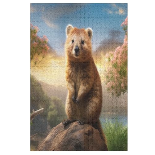 Holzpuzzles 1000 Teile Hamster -Puzzle Für Jungen Und Mädchen, Schwierigkeitsgrad, Lernspiele, Familienspielzeug 78×53cm Holzpuzzles 1000 Teile Hamster -Puzzle Für Jungen Und Mädchen, Schwierigkeitsgrad, Lernspiele, Familienspielzeug 78×53cm von DCCCY