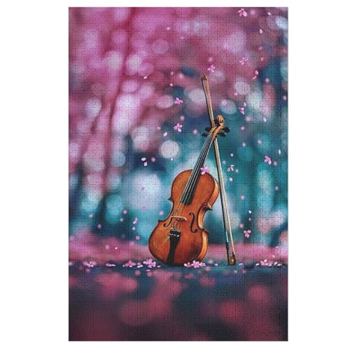 Holzpuzzles 1000 Teile Violine -Puzzle Für Jungen Und Mädchen, Schwierigkeitsgrad, Lernspiele, Familienspielzeug 78×53cm Holzpuzzles 1000 Teile Violine -Puzzle Für Jungen Und Mädchen, Schwierigkeitsgrad, Lernspiele, Familienspielzeug 78×53cm von DCCCY