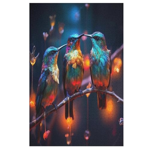 Holzpuzzles 1000 Teile Vogel -Puzzle Für Jungen Und Mädchen, Schwierigkeitsgrad, Lernspiele, Familienspielzeug 78×53cm Holzpuzzles 1000 Teile Vogel -Puzzle Für Jungen Und Mädchen, Schwierigkeitsgrad, Lernspiele, Familienspielzeug 78×53cm von DCCCY