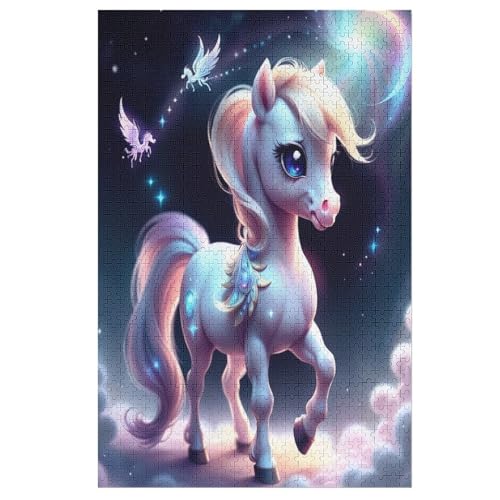 Horse 1000 Teile Puzzles Für Erwachsene, Impossible Puzzle, Geschicklichkeitsspiel Für Die Ganze Familie, Kinder Holzpuzzle 78×53cm Horse 1000 Teile Puzzles Für Erwachsene, Impossible Puzzle, Geschicklichkeitsspiel Für Die Ganze Familie, Kinder Holzpuzzle 78×53cm von DCCCY