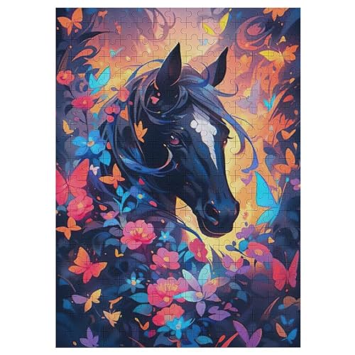 Horse Holzpuzzle 300 Teile Klassische Puzzles Erwachsene Kinder Puzzle DIY Kit Holzspielzeug Einzigartiges Geschenk 42×30cm Horse Holzpuzzle 300 Teile Klassische Puzzles Erwachsene Kinder Puzzle DIY Kit Holzspielzeug Einzigartiges Geschenk 42×30cm von DCCCY