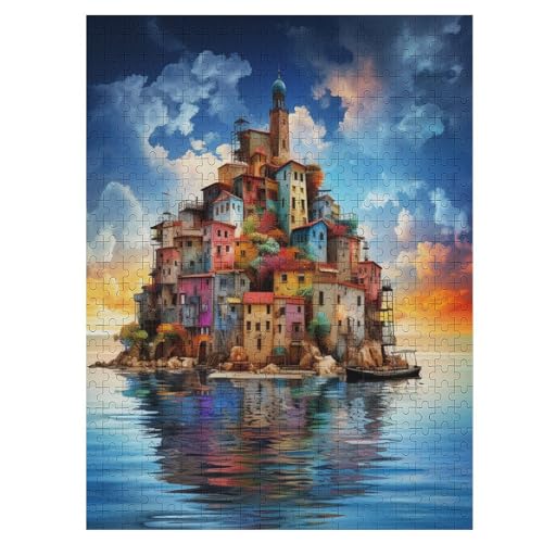 Italienische Landschaft Holzpuzzle 500 Teile Klassische Puzzles Erwachsene Kinder Puzzle DIY Kit Holzspielzeug Einzigartiges Geschenk 55×41cm Italienische Landschaft Holzpuzzle 500 Teile Klassische Puzzles Erwachsene Kinder Puzzle DIY Kit Holzspielzeug Einzigartiges Geschenk 55×41cm von DCCCY