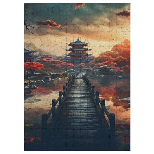 Japan Style 300 Teile Puzzles, Wood Craft, Hochwertiges Modernes Puzzle, DIY, Für Erwachsene Und Kinder Ab 12 Jahren, 42×30cm Japan Style 300 Teile Puzzles, Wood Craft, Hochwertiges Modernes Puzzle, DIY, Für Erwachsene Und Kinder Ab 12 Jahren, 42×30cm von DCCCY