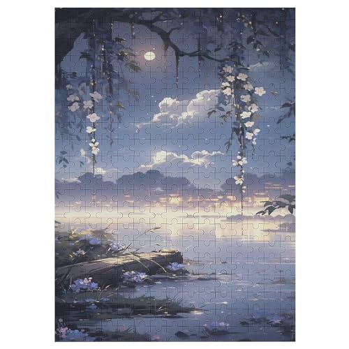 Japan Style Holzpuzzle 300 Teile Klassische Puzzles Erwachsene Kinder Puzzle DIY Kit Holzspielzeug Einzigartiges Geschenk 42×30cm Japan Style Holzpuzzle 300 Teile Klassische Puzzles Erwachsene Kinder Puzzle DIY Kit Holzspielzeug Einzigartiges Geschenk 42×30cm von DCCCY