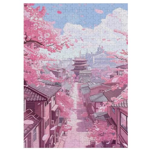 Japan Style Holzpuzzle - 300 Teiliges Jigsaw Knobelspiel - Puzzle Für Erwachsene & Kinder - Outdoor & Reisespielzeug 42×30cm Japan Style Holzpuzzle - 300 Teiliges Jigsaw Knobelspiel - Puzzle Für Erwachsene & Kinder - Outdoor & Reisespielzeug 42×30cm von DCCCY