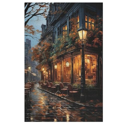 Japan Style Puzzles 1000 Teile Erwachsener Kniffel Spaß Für Die Ganze Familie, Holzpuzzle Kinder Erwachsene, Impossible Puzzle Schwer 78×53cm von DCCCY