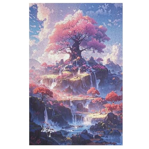 Japan Style Puzzles Für Erwachsene, 1000-teiliges Holzpuzzle, Geeignet Für Kinder Ab 12 Jahren, Die Pädagogische Puzzle Lernen 78×53cm Japan Style Puzzles Für Erwachsene, 1000-teiliges Holzpuzzle, Geeignet Für Kinder Ab 12 Jahren, Die Pädagogische Puzzle Lernen 78×53cm von DCCCY