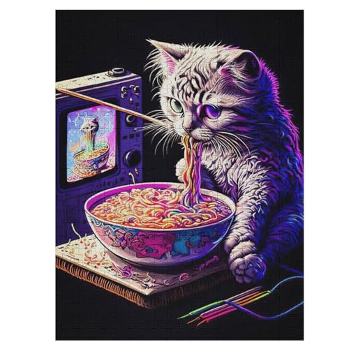 Katze 500 Teile Holzpuzzle,einzigartiges Puzzle, Geschenk Für Erwachsene,Familienspiel,Herausforderungsaktivität,55×41cm Katze 500 Teile Holzpuzzle,einzigartiges Puzzle, Geschenk Für Erwachsene,Familienspiel,Herausforderungsaktivität,55×41cm von DCCCY
