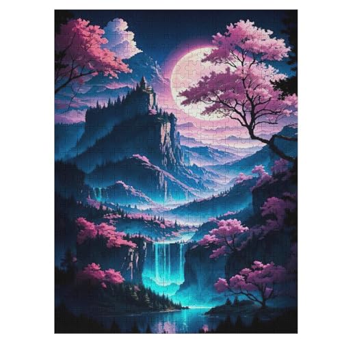 Kirschbaumkunst Japan 500 Teile Puzzles Für Erwachsene Holzpuzzle Familienpuzzlespiel Stressabbau-Puzzle Für Erwachsene Kinder Ab 12 Jahren 55×41cm Kirschbaumkunst Japan 500 Teile Puzzles Für Erwachsene Holzpuzzle Familienpuzzlespiel Stressabbau-Puzzle Für Erwachsene Kinder Ab 12 Jahren 55×41cm von DCCCY