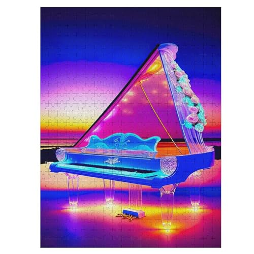 Klavier 500 Teile Premium-Puzzles Für Erwachsene Kinder- Holzpuzzles Spaß Und Lernspiele - Perfekte Puzzle-Geschenke 55×41cm Klavier 500 Teile Premium-Puzzles Für Erwachsene Kinder- Holzpuzzles Spaß Und Lernspiele - Perfekte Puzzle-Geschenke 55×41cm von DCCCY