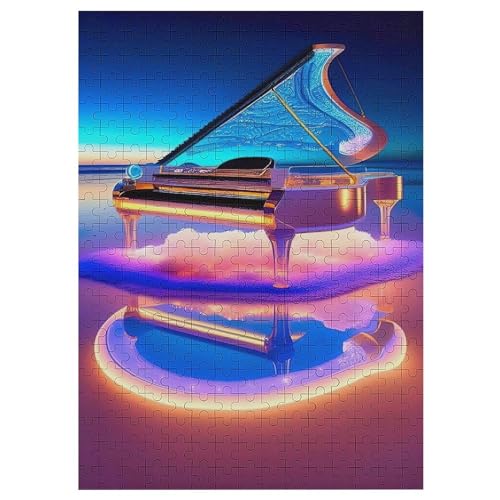 Klavier Holzpuzzle 300 Teile Klassische Puzzles Erwachsene Kinder Puzzle DIY Kit Holzspielzeug Einzigartiges Geschenk 42×30cm Klavier Holzpuzzle 300 Teile Klassische Puzzles Erwachsene Kinder Puzzle DIY Kit Holzspielzeug Einzigartiges Geschenk 42×30cm von DCCCY
