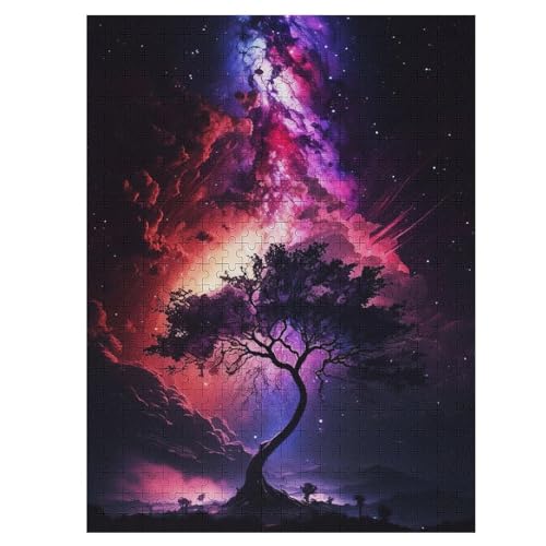 Kosmischer Lebensbaum Holzpuzzle 500 Teile Klassische Puzzles Erwachsene Kinder Puzzle DIY Kit Holzspielzeug Einzigartiges Geschenk 55×41cm Kosmischer Lebensbaum Holzpuzzle 500 Teile Klassische Puzzles Erwachsene Kinder Puzzle DIY Kit Holzspielzeug Einzigartiges Geschenk 55×41cm von DCCCY