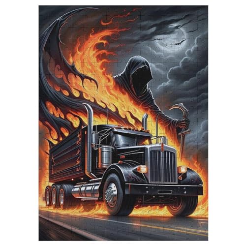 LKW 300 Teile Puzzles Für Erwachsene,Holzpuzzle - Verringerter Druck Schwieriges Unmögliche Puzzle Für Erwachsene 12+ Kinder 42×30cm LKW 300 Teile Puzzles Für Erwachsene,Holzpuzzle - Verringerter Druck Schwieriges Unmögliche Puzzle Für Erwachsene 12+ Kinder 42×30cm von DCCCY