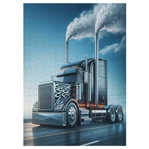 LKW Holzpuzzle 300 Teile Klassische Puzzles Erwachsene Kinder Puzzle DIY Kit Holzspielzeug Einzigartiges Geschenk 42×30cm LKW Holzpuzzle 300 Teile Klassische Puzzles Erwachsene Kinder Puzzle DIY Kit Holzspielzeug Einzigartiges Geschenk 42×30cm von DCCCY