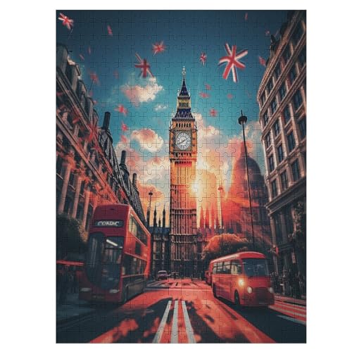 Londoner Stadtbild Holzpuzzle 500 Teile Klassische Puzzles Erwachsene Kinder Puzzle DIY Kit Holzspielzeug Einzigartiges Geschenk 55×41cm Londoner Stadtbild Holzpuzzle 500 Teile Klassische Puzzles Erwachsene Kinder Puzzle DIY Kit Holzspielzeug Einzigartiges Geschenk 55×41cm von DCCCY