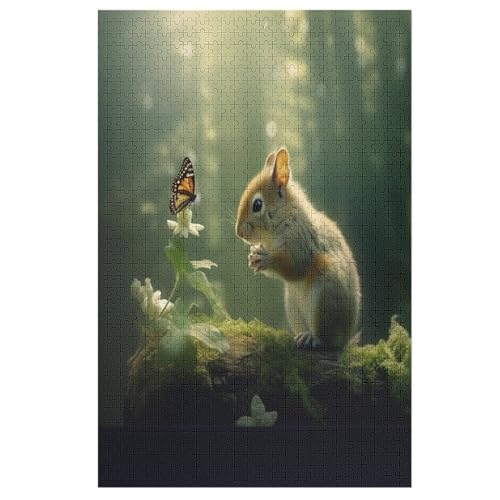 Maus Holzpuzzle Für Erwachsene Teenager Stress Abbauen Familien-Puzzlespiel Poster 1000-teiliges Puzzle Kinder Lernspiel 78×53cm Maus Holzpuzzle Für Erwachsene Teenager Stress Abbauen Familien-Puzzlespiel Poster 1000-teiliges Puzzle Kinder Lernspiel 78×53cm von DCCCY
